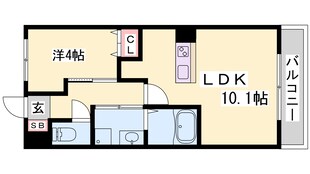 英賀保駅 徒歩35分 1階の物件間取画像